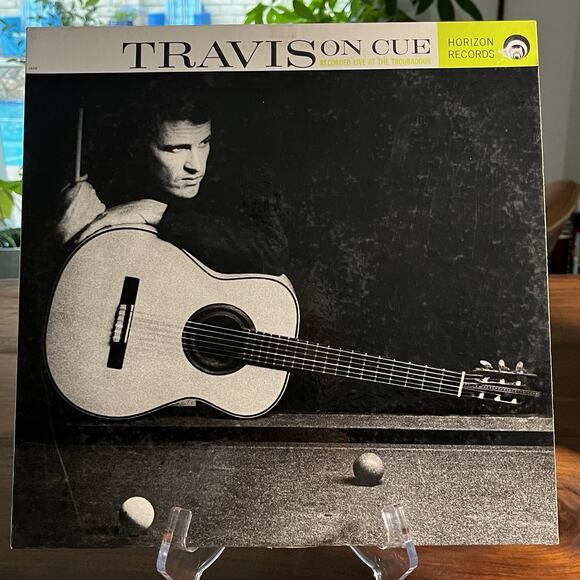 Travis Edmonson Travis On Cue Vinyl LP 1962 Horizon Records WP-1606 - Picture 2 of 7